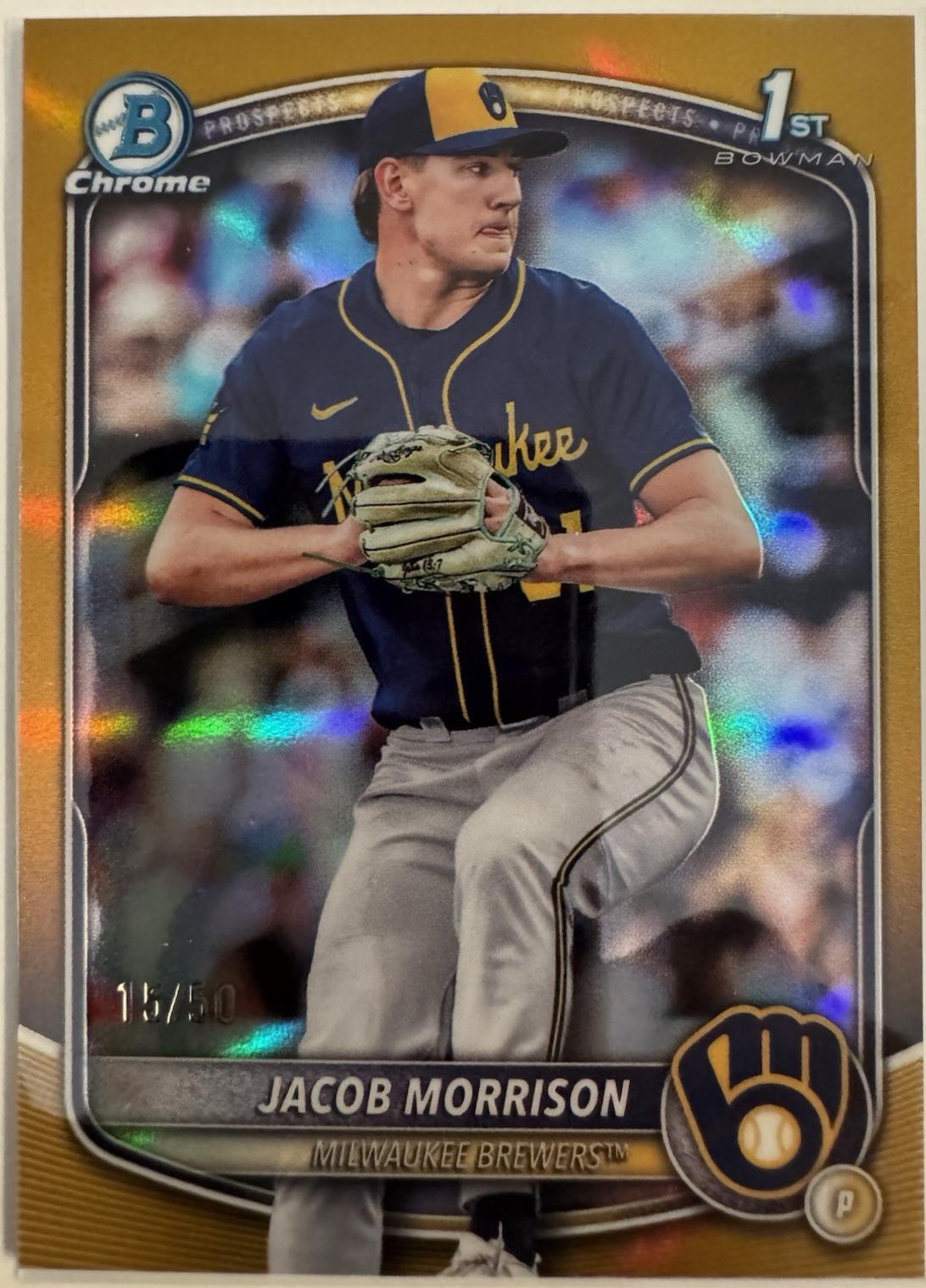 Jacob Morrison [Gold Refractor] #BDC-42