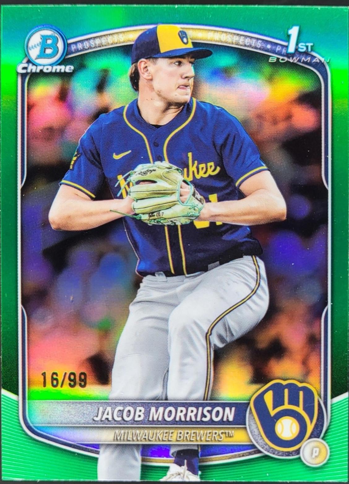 Jacob Morrison [Green Refractor] #BDC-42