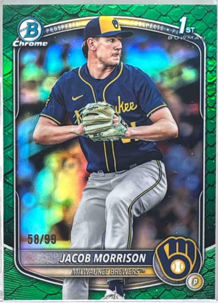 Jacob Morrison [Green Reptilian Refractor] #BDC-42