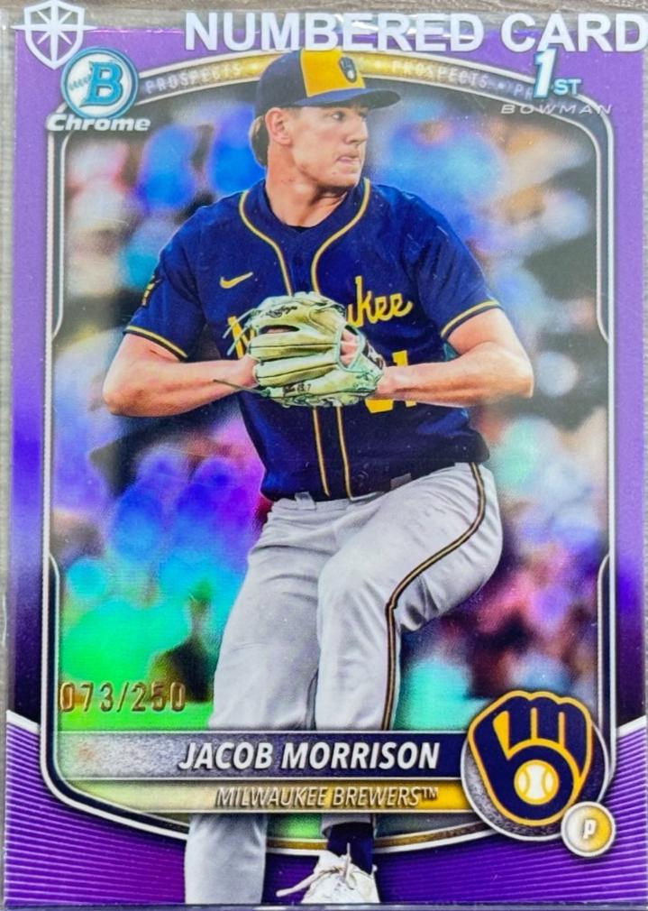 Jacob Morrison [Purple Refractor] #BDC-42