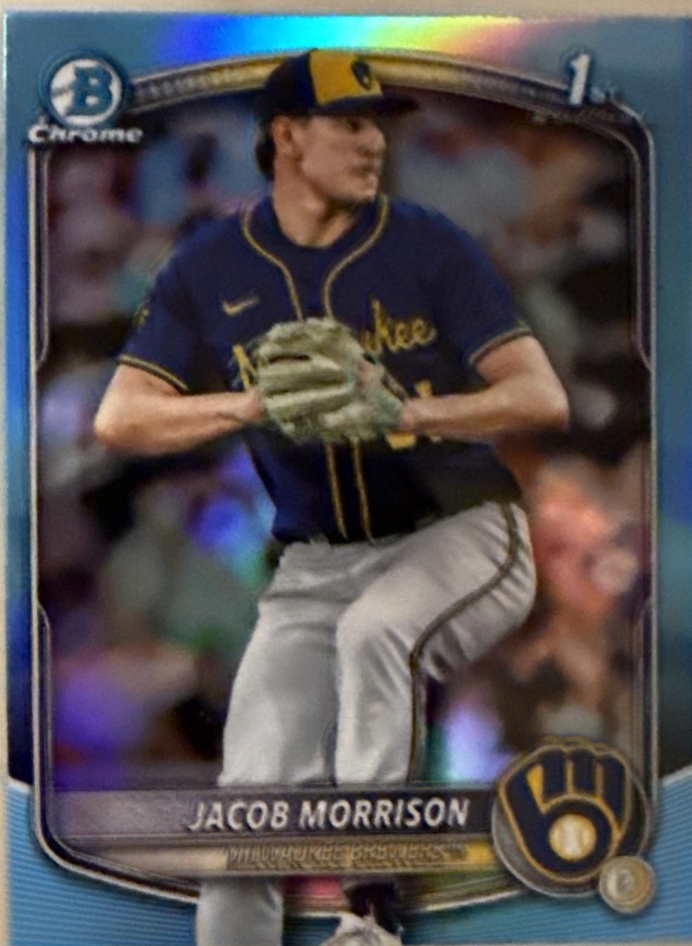 Jacob Morrison [Sky Blue Refractor] #BDC-42