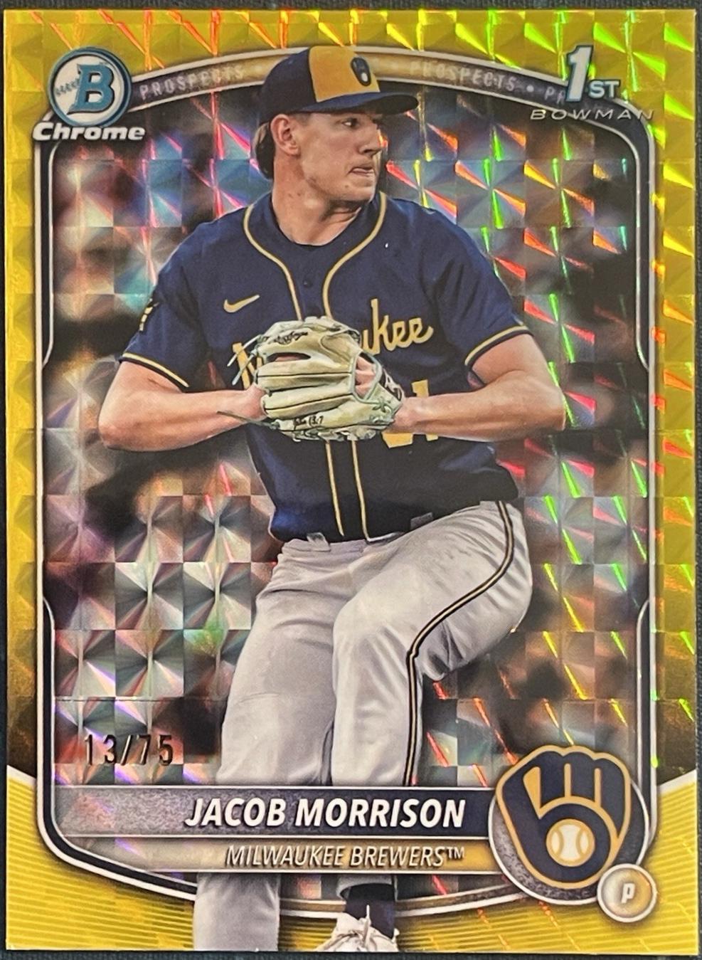 Jacob Morrison [Yellow Refractor] #BDC-42