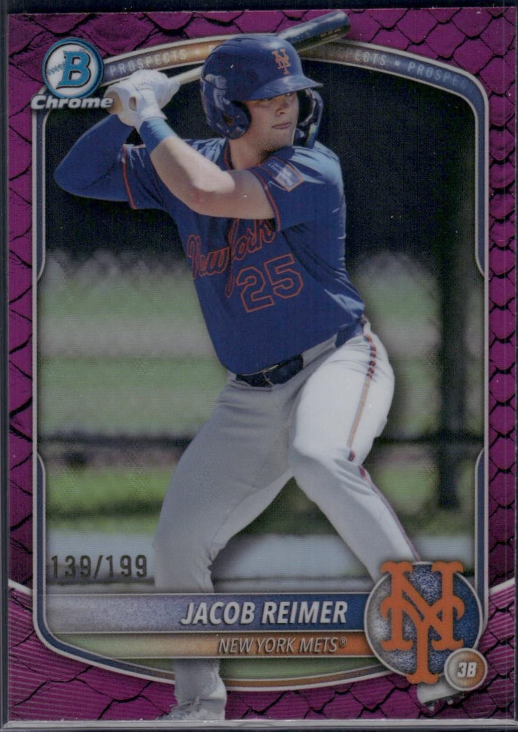 Jacob Reimer [Fuchsia Reptilian Refractor] #BDC-188