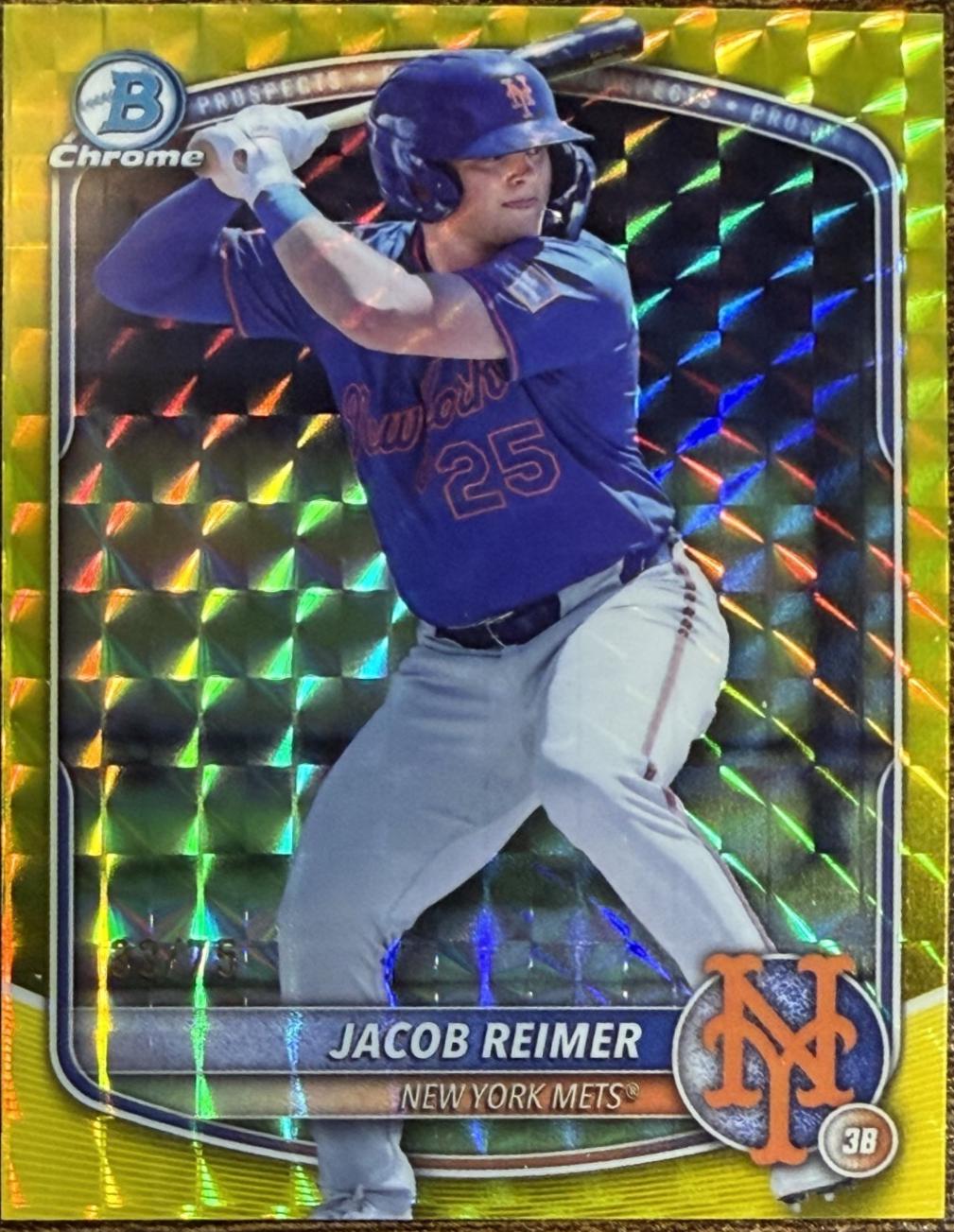 Jacob Reimer [Yellow Geometric] #BDC-188