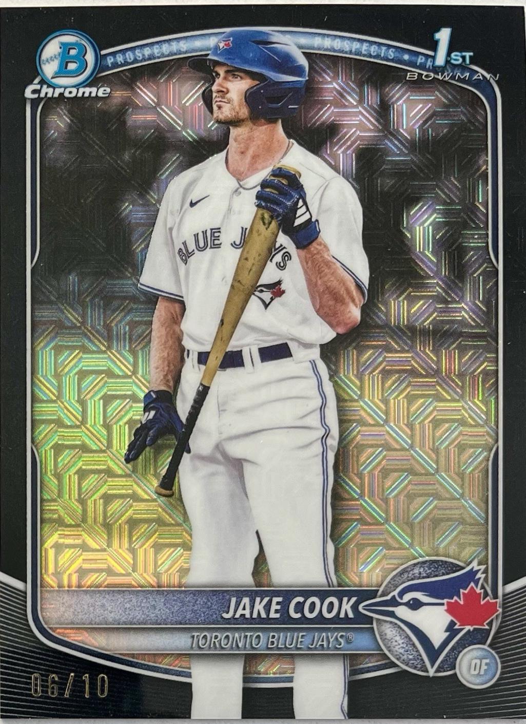 Jake Cook [Black X-Fractor] #BDC-97