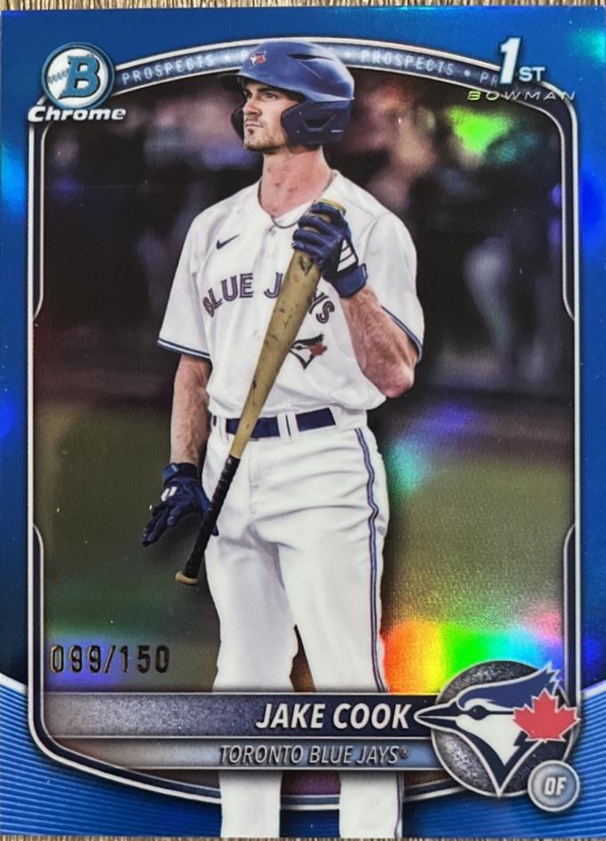 Jake Cook [Blue Refractor] #BDC-97