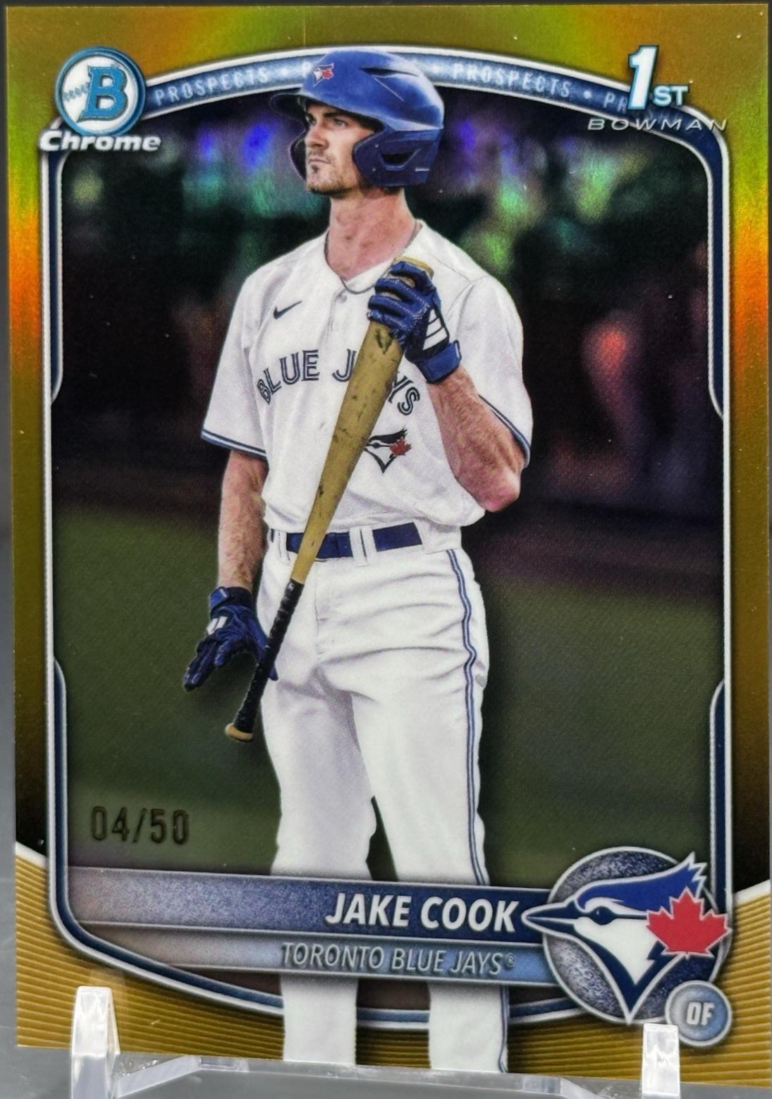 Jake Cook [Gold Refractor] #BDC-97