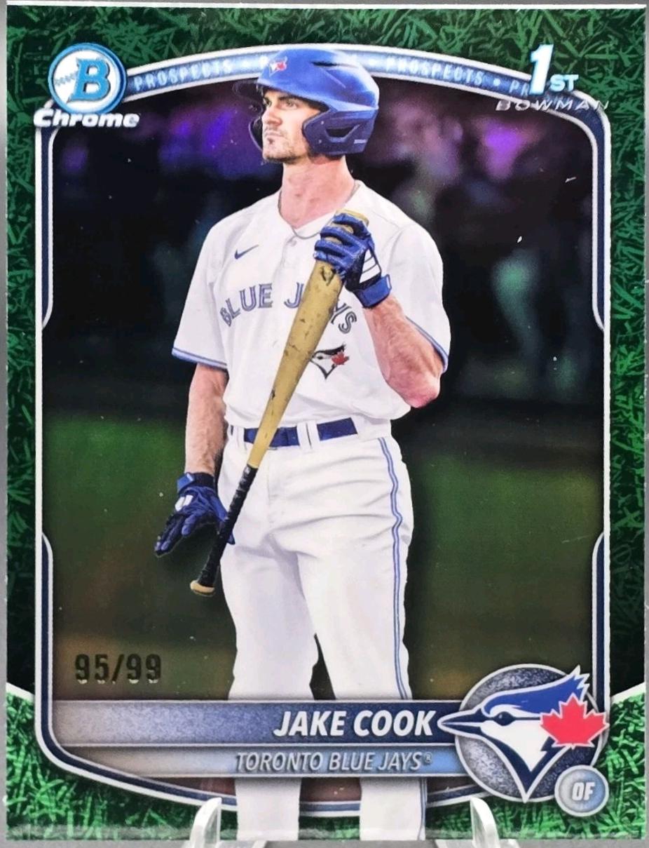 Jake Cook [Green Grass Refractor] #BDC-97