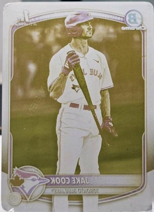 Jake Cook [Printing Plate] #BDC-97