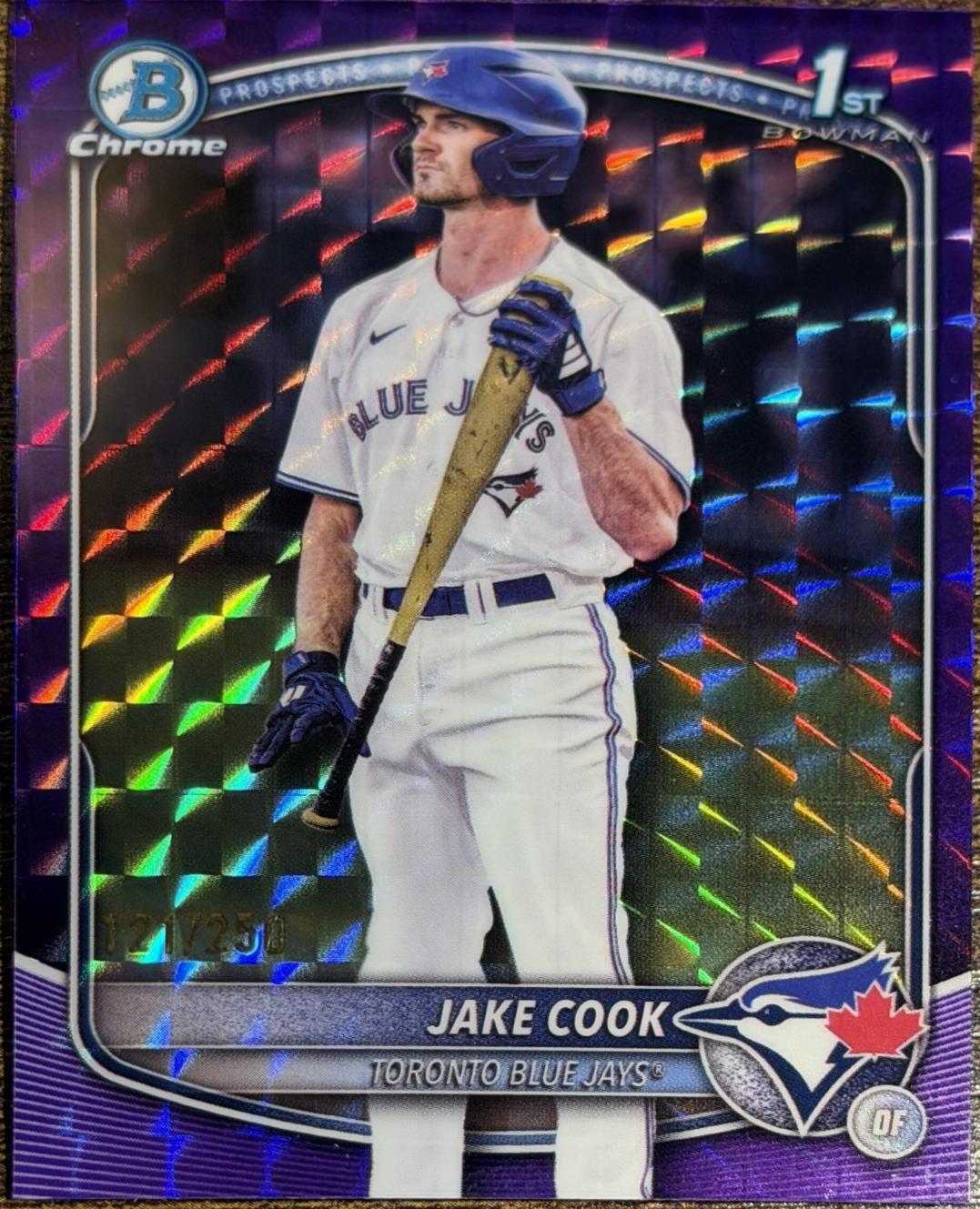 Jake Cook [Purple Geometric] #BDC-97