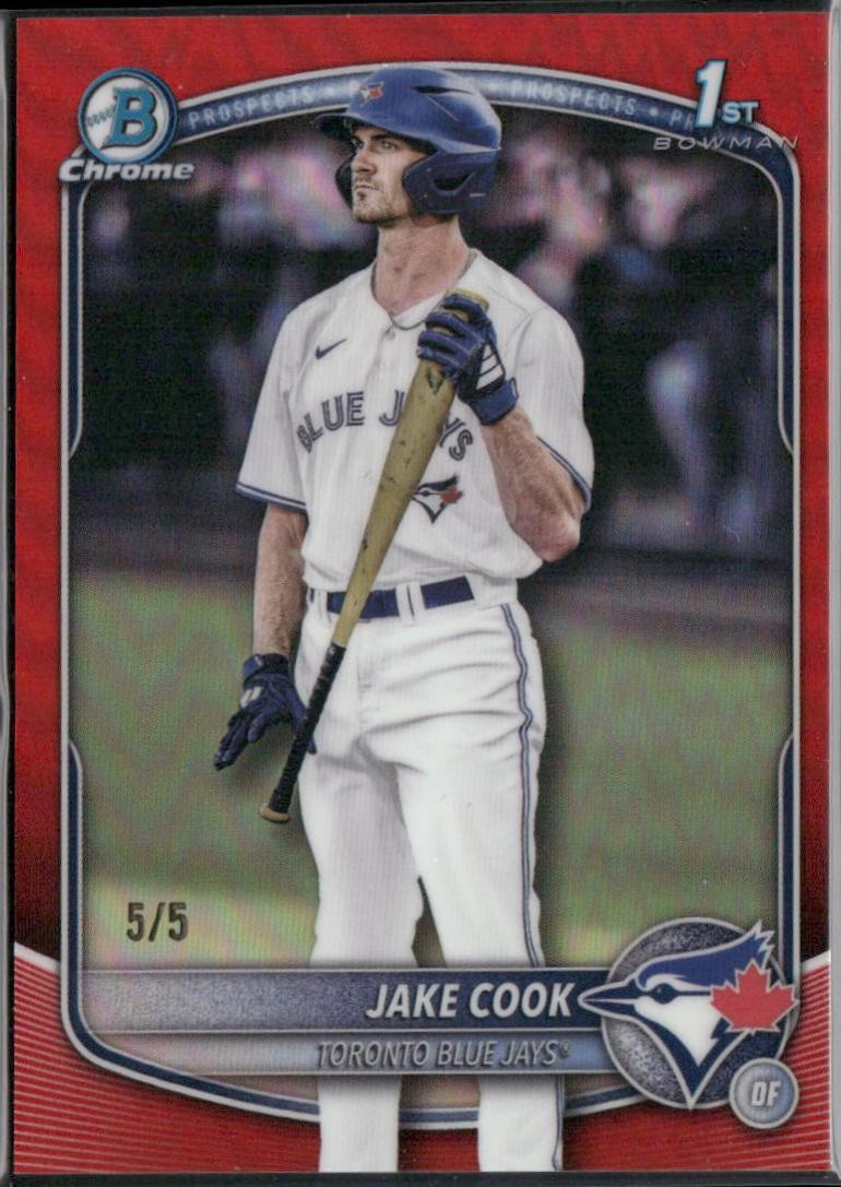 Jake Cook [Red Refractor] #BDC-97