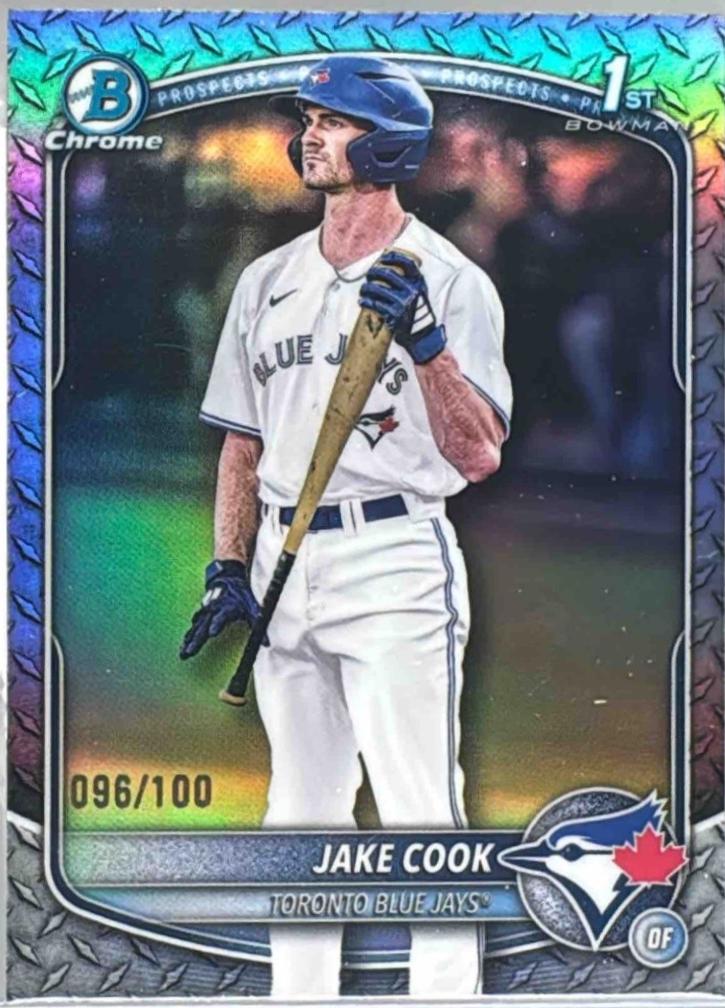 Jake Cook [Steel Metal Refractor] #BDC-97