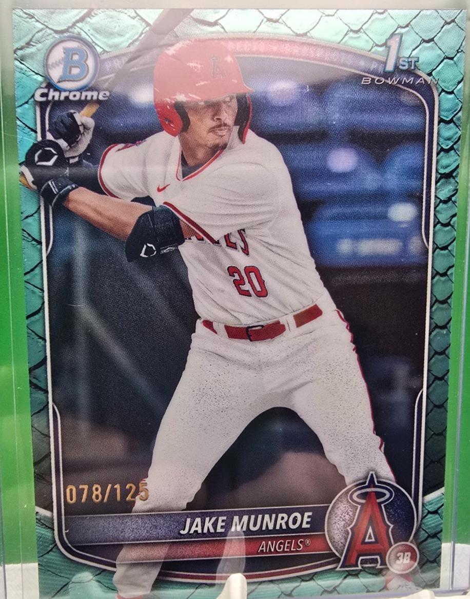 Jake Munroe [Aqua Reptilian Refractor] #BDC-128