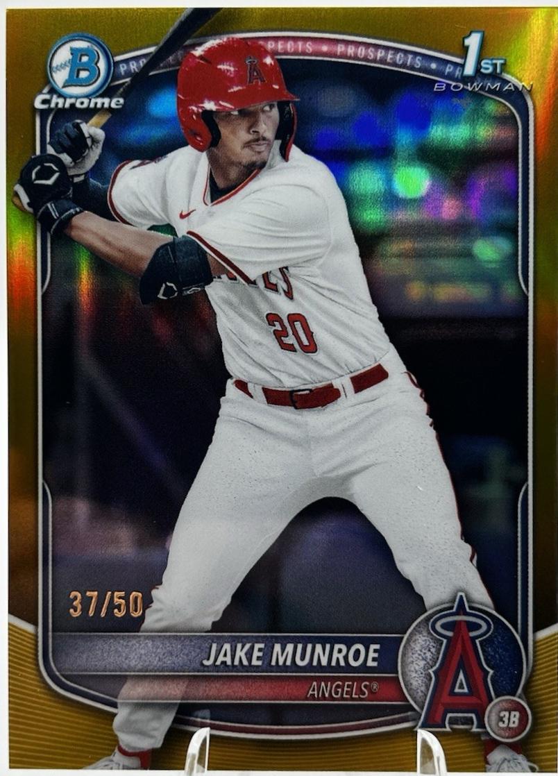 Jake Munroe [Gold Refractor] #BDC-128
