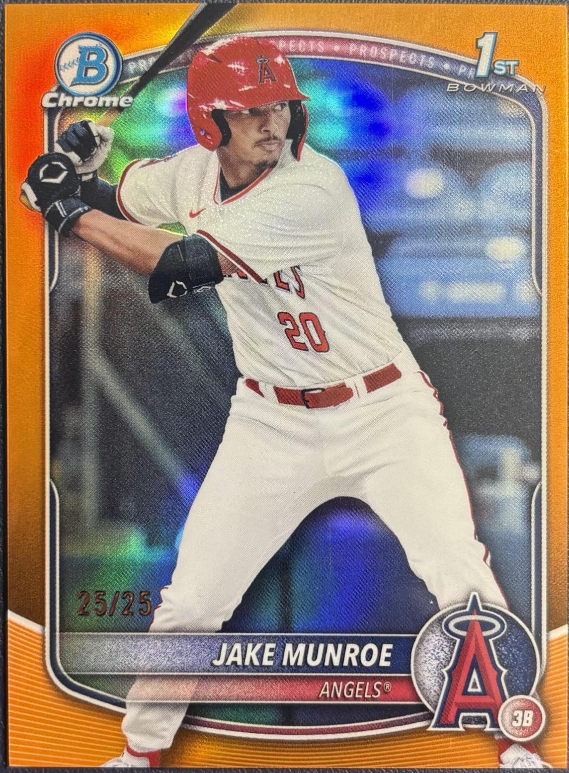 Jake Munroe [Orange Refractor] #BDC-128