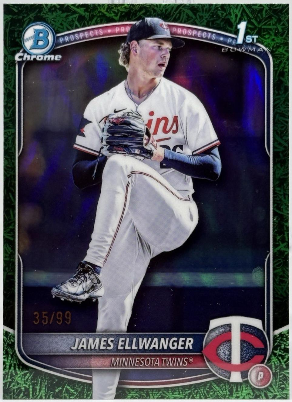James Ellwanger [Green Grass Refractor] #BDC-164