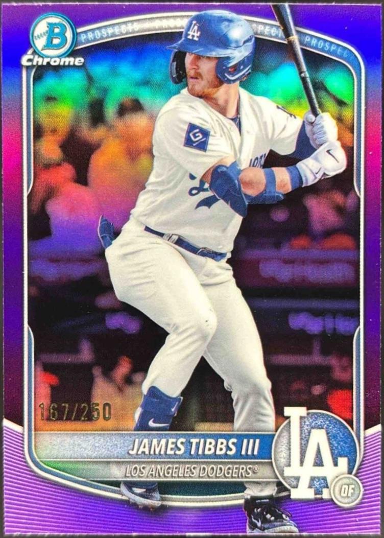 James Tibbs III [Purple Refractor] #BDC-74