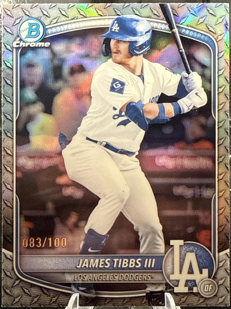 James Tibbs III [Steel Metal Refractor] #BDC-74