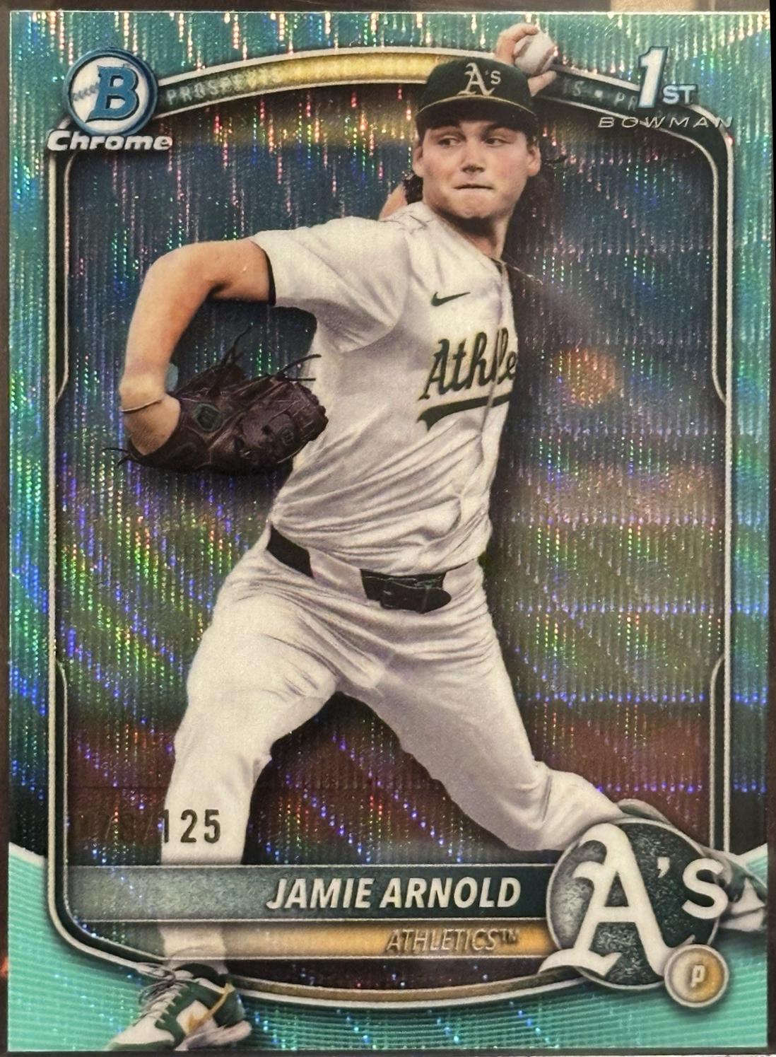 Jamie Arnold [Aqua Reptilian Refractor] #BDC-30
