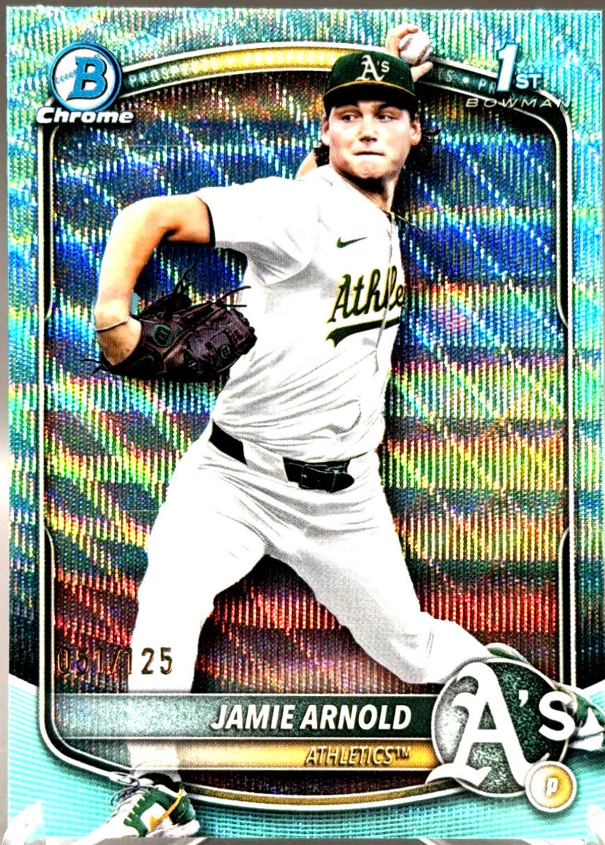 Jamie Arnold [Aqua Wave Refractor] #BDC-30