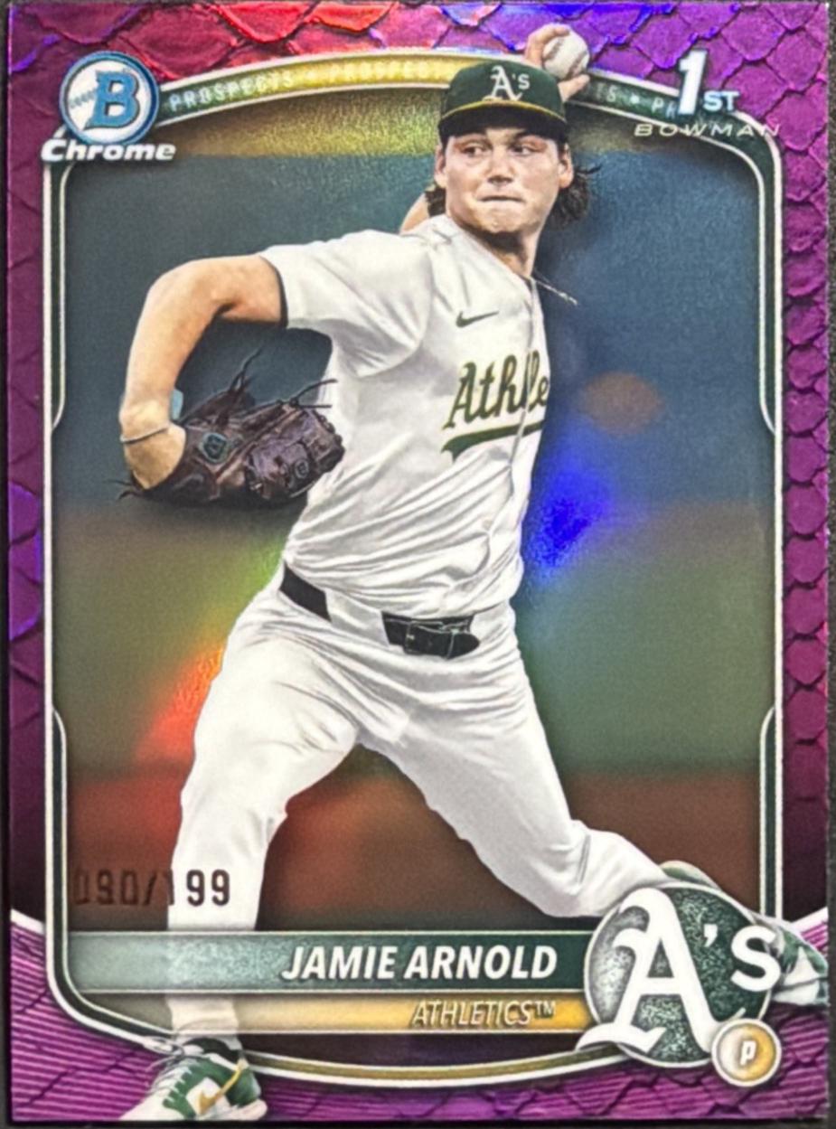 Jamie Arnold [Fuchsia Reptilian Refractor] #BDC-30