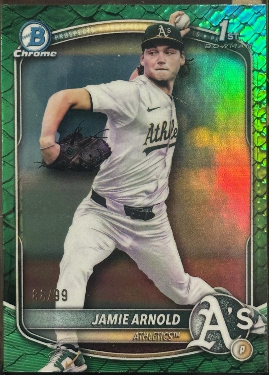 Jamie Arnold [Green Reptilian Refractor] #BDC-30