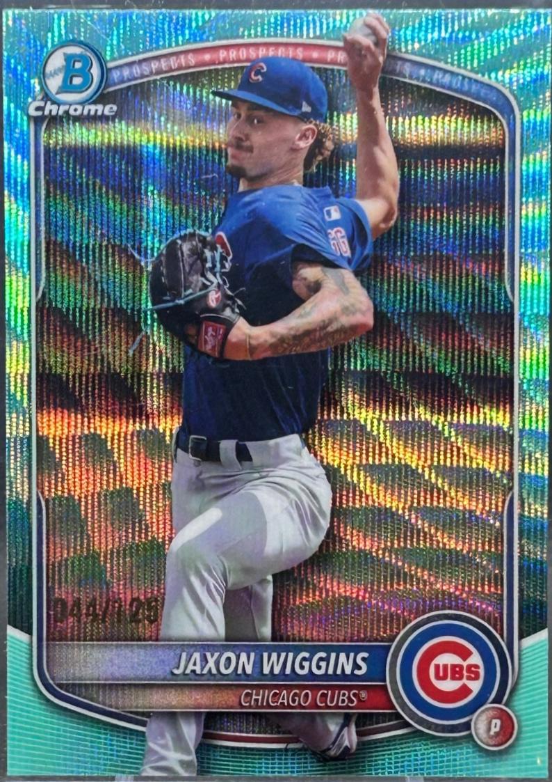Jaxon Wiggins [Aqua Wave Refractor] #BDC-173
