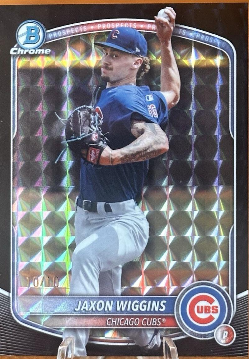 Jaxon Wiggins [Black Refractor] #BDC-173