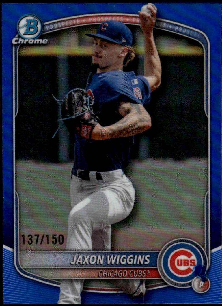 Jaxon Wiggins [Blue Refractor] #BDC-173