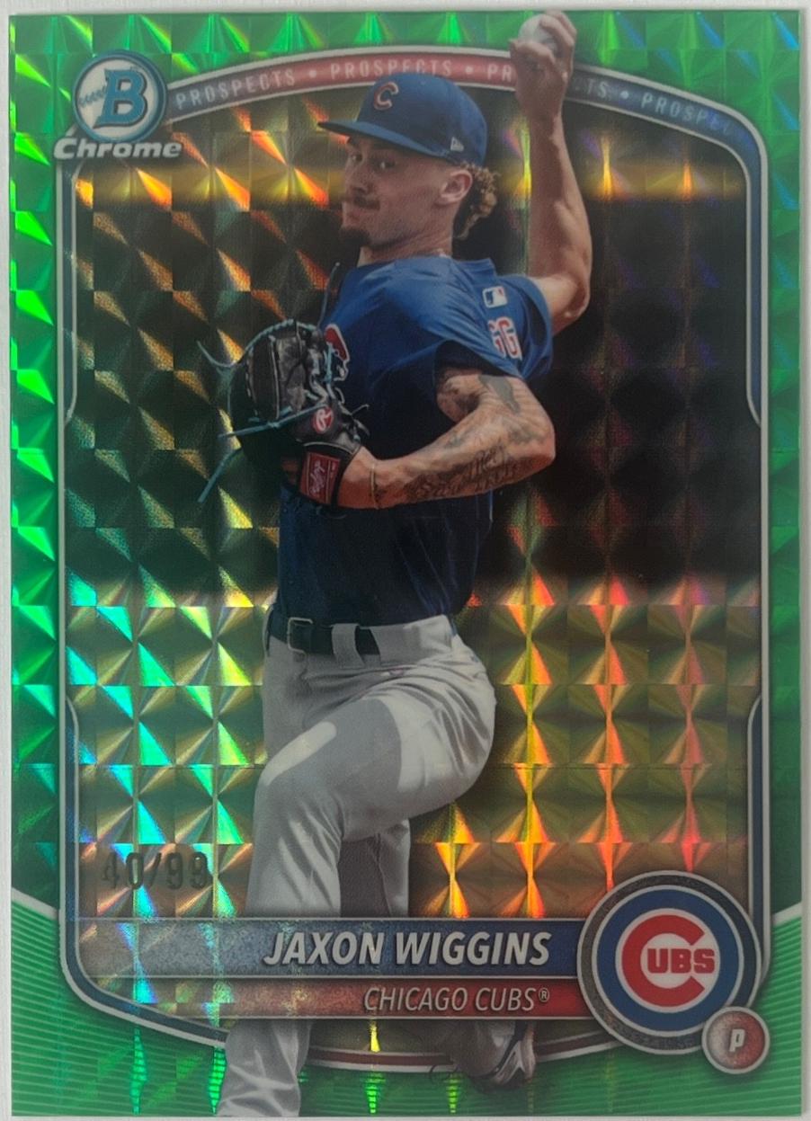Jaxon Wiggins [Green Geometric] #BDC-173