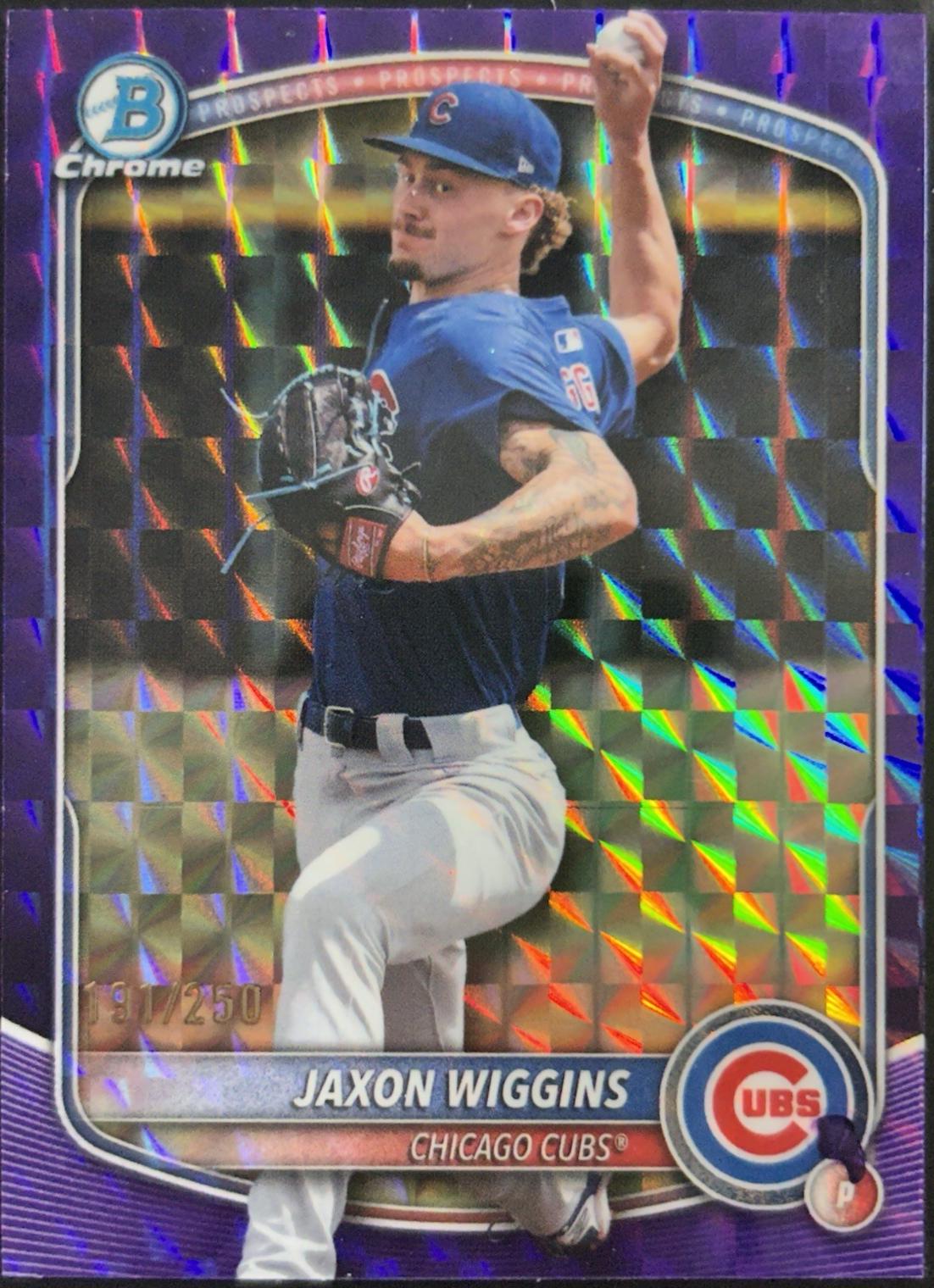 Jaxon Wiggins [Purple Refractor] #BDC-173