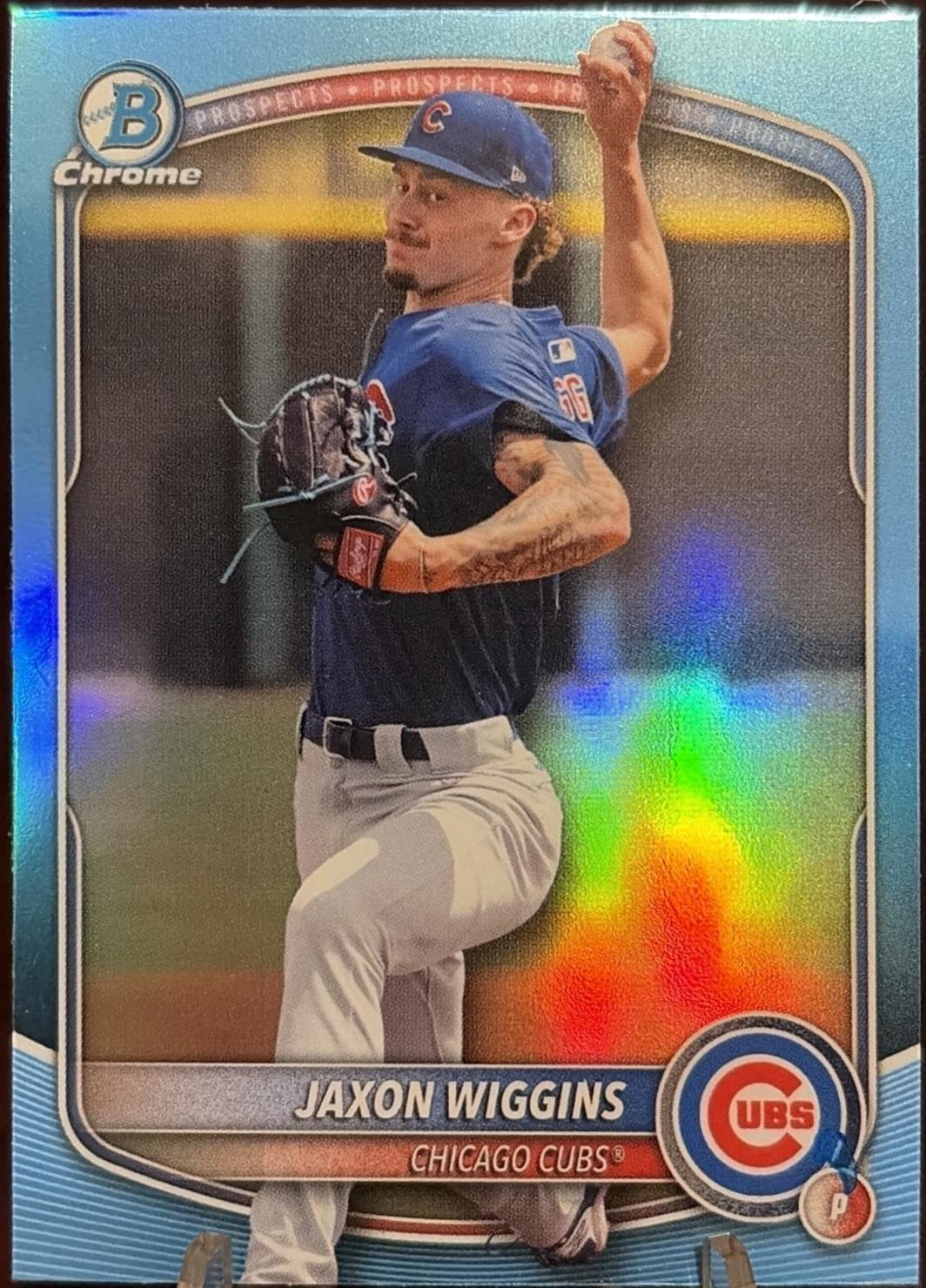 Jaxon Wiggins [Sky Blue Refractor] #BDC-173