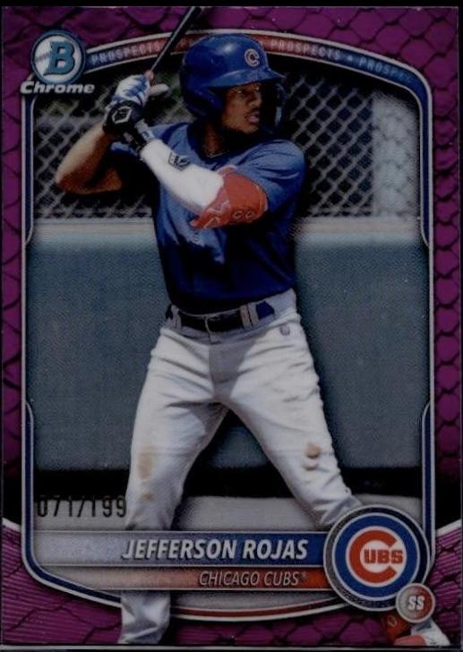 Jefferson Rojas [Fuchsia Reptilian Refractor] #BDC-75