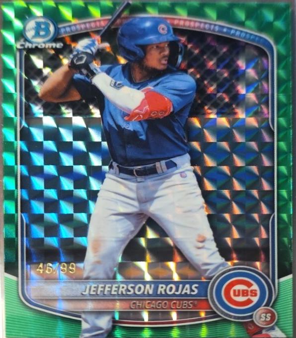 Jefferson Rojas [Green Geometric] #BDC-75