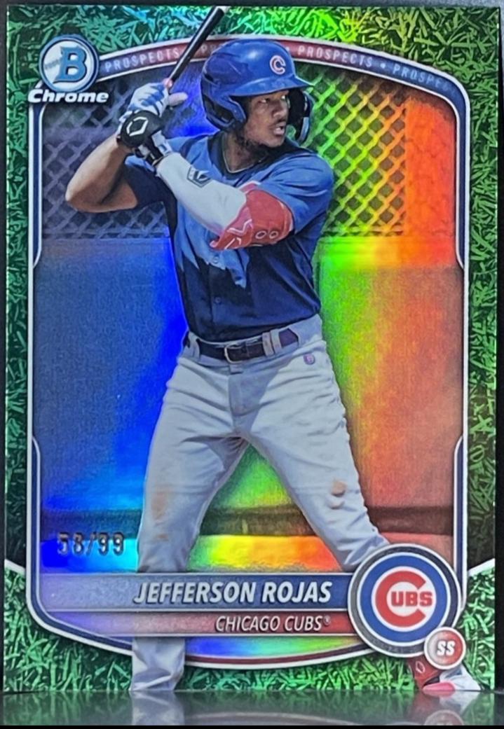 Jefferson Rojas [Green Grass Refractor] #BDC-75