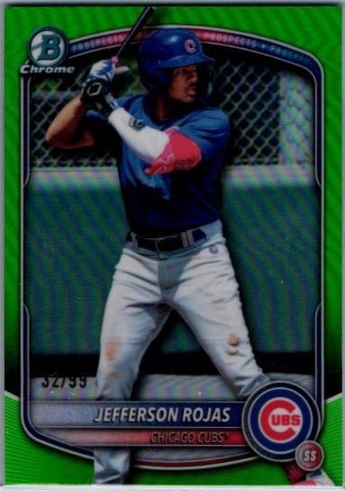 Jefferson Rojas [Green Refractor] #BDC-75