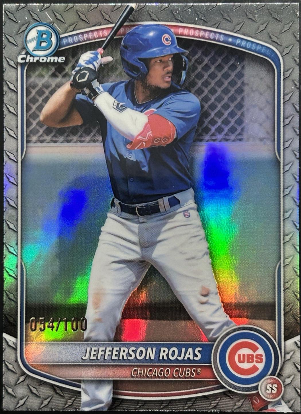 Jefferson Rojas [Steel Metal Refractor] #BDC-75