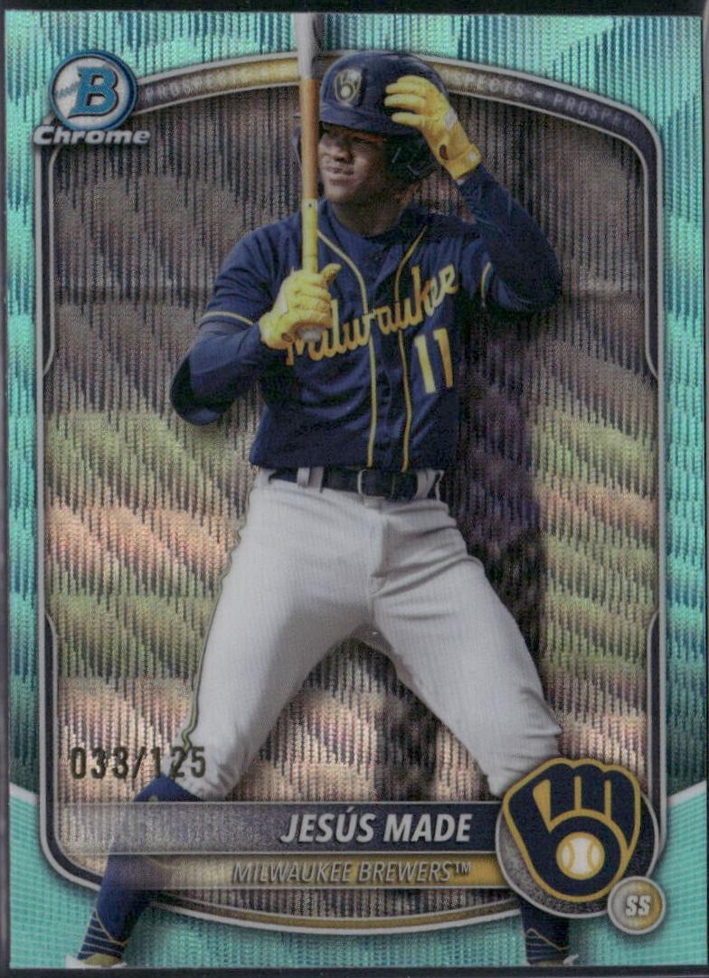 Jesus Made [Aqua Wave Refractor] #BDC-196