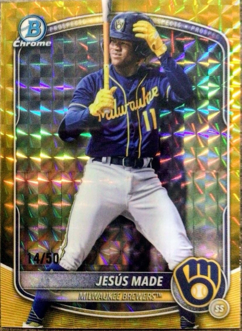 Jesus Made [Gold Refractor] #BDC-196