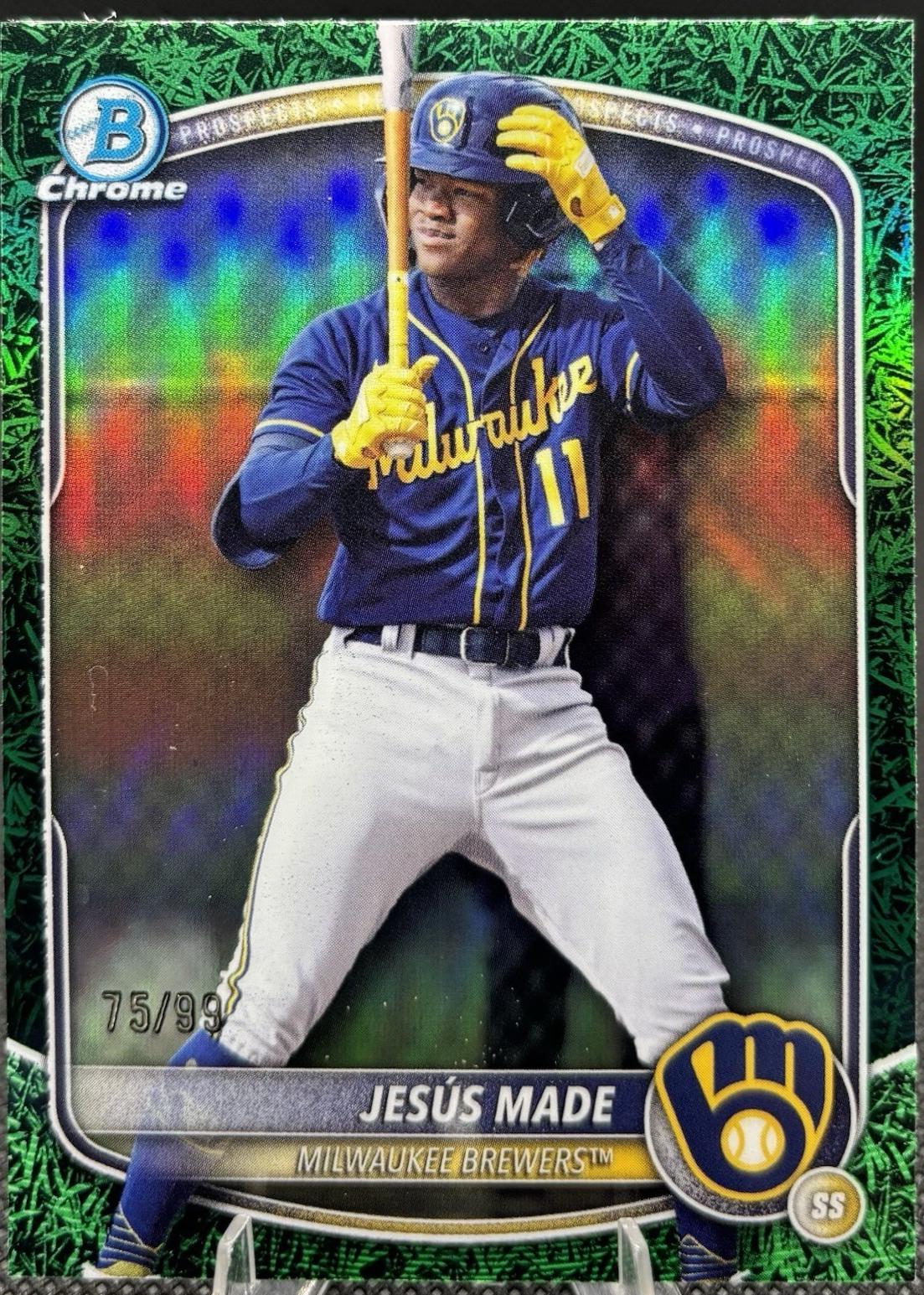 Jesus Made [Green Grass Refractor] #BDC-196
