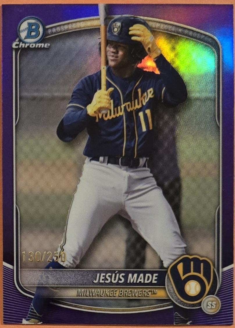 Jesus Made [Purple Refractor] #BDC-196