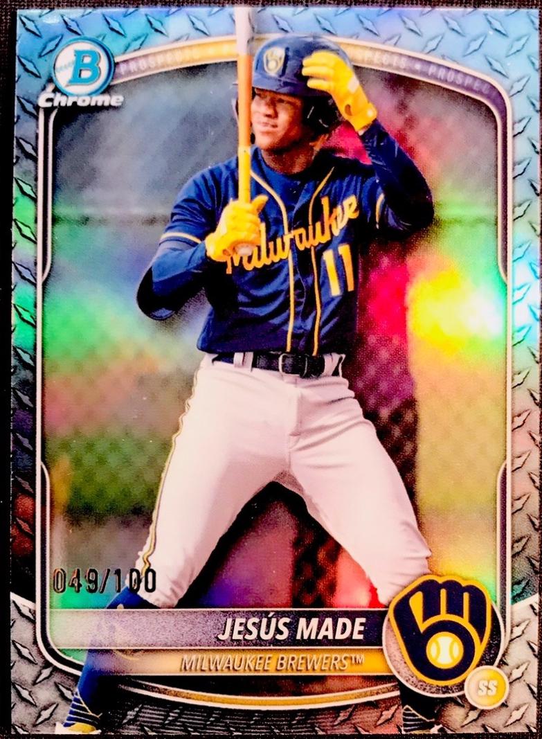 Jesus Made [Steel Metal Refractor] #BDC-196