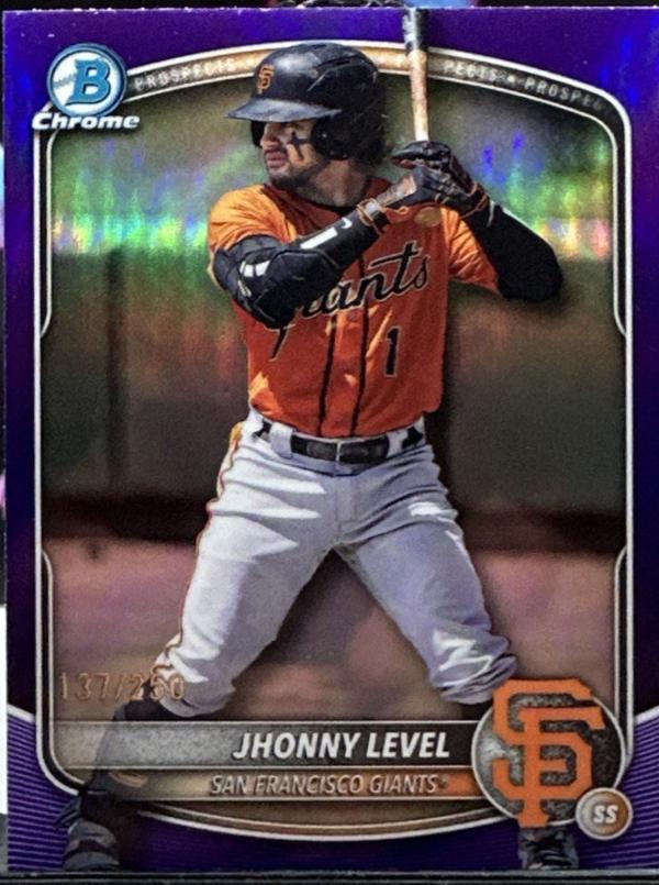 Jhonny Level [Purple Refractor] #BDC-55
