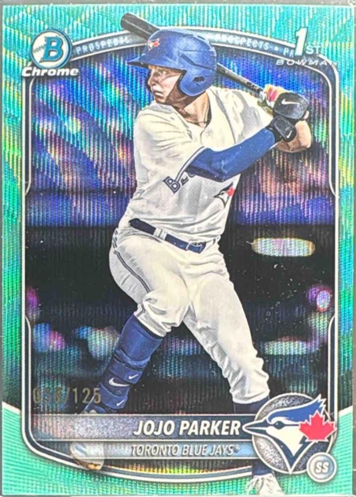 JoJo Parker [Aqua Wave Refractor] #BDC-8