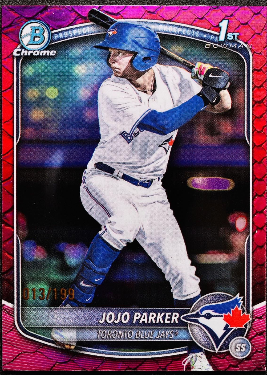 JoJo Parker [Fuchsia Reptilian Refractor] #BDC-8