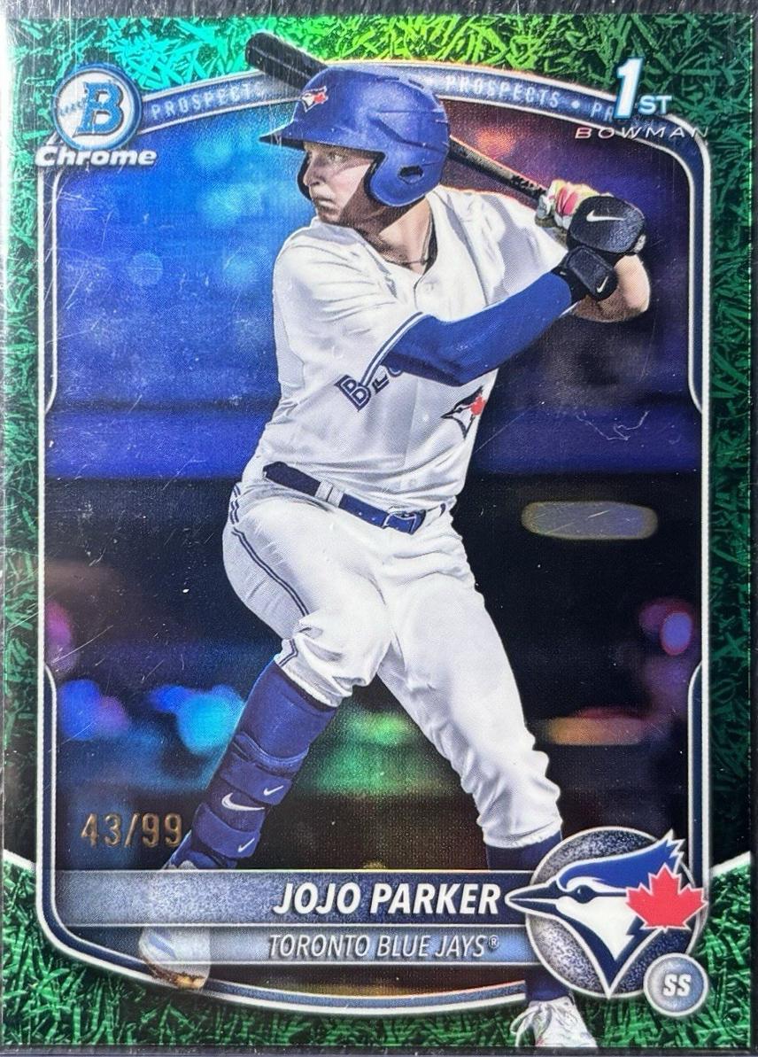JoJo Parker [Green Grass Refractor] #BDC-8