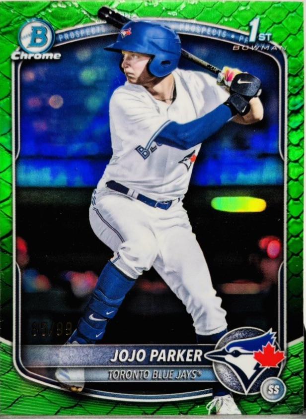 JoJo Parker [Green Reptilian Refractor] #BDC-8