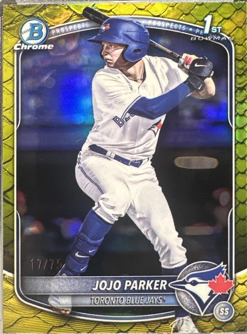 JoJo Parker [Yellow Reptilian Refractor] #BDC-8