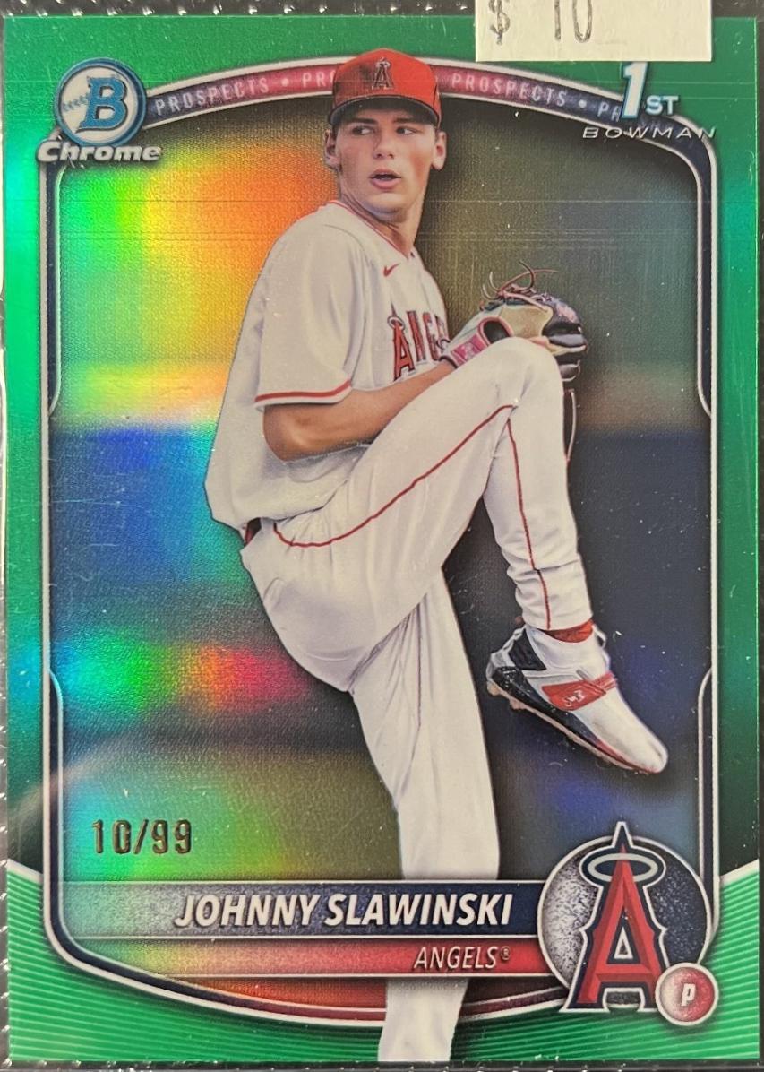 Johnny Slawinski [Green Refractor] #BDC-153