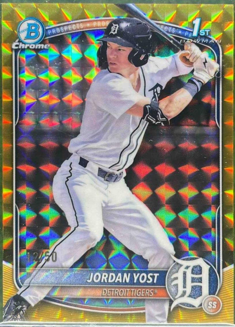 Jordan Yost [Gold Geometric] #BDC-162